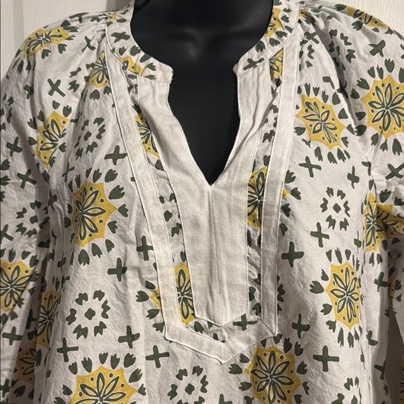 Charter Club Yellow and Green (Rose & Thyme Tunic) - Picture 2 of 7